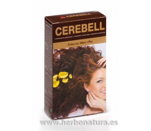 Cerebell,  Cabellos, uñas y piel 60 cápsulas INTERSA