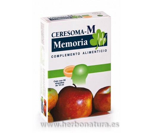 Ceresoma M memorización, comprensión 20 ampollas INTERSA
