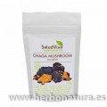 Chaga Mushroom Salvaje Siberiano Polvo Ecológico Superalimento 100gr. SALUD VIVA