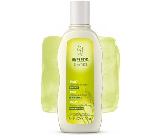 Champú Nutritivo con Mijo para Cabello Normal 190ml. WELEDA