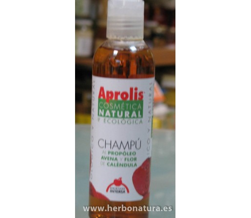 Champú Aprolis ecológico de Propóleo, avena y flor de caléndula 200ml. INTERSA