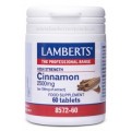 Cinnamon Canela. Regular Glucosa y Digestivo 60 comprimidos LAMBERTS