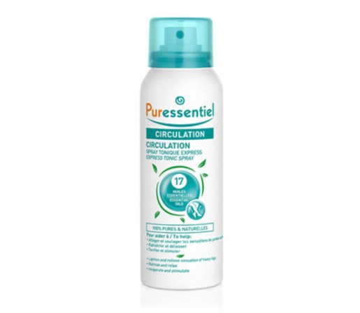 Spray Circulación Tónico con aceites esenciales 100ml. PURESSENTIEL