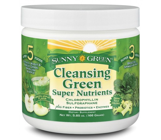 Cleansing Green Super Nutrientes Alcalinizante Nutraceutical 166gr. SOLARAY