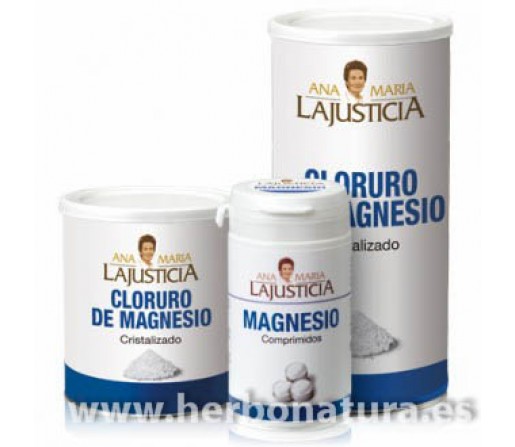Cloruro de Magnesio Cristalizado 400gr - Complemento Energía y Huesos - ANA MARIA LA JUSTICIA