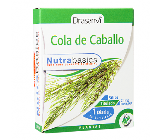 30 Cápsulas Cola de Caballo Equisetum Arvense - Silicio Puro para Fortaleza