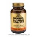Colina / Inositol 250 / 250 mg 50 Cápsulas vegetales SOLGAR en Herbonatura.es
