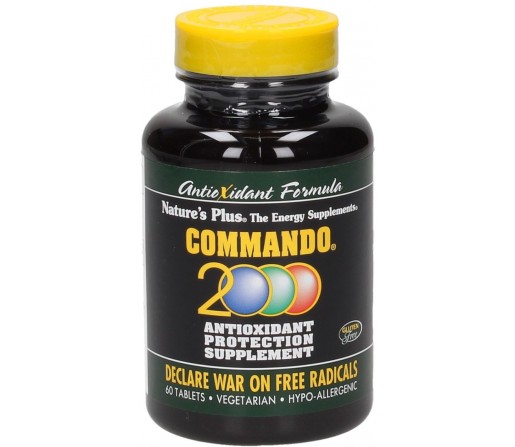 Commando 2000 Multinutriente con Antioxidantes 60 comprimidos NATURES PLUS