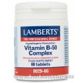 Complejo Vitamina B-50 Complex 60 comprimidos LAMBERTS