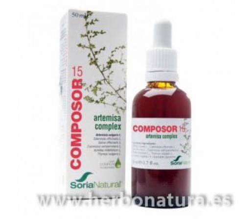 Composor 15 Artemisa Complex Desarreglos Femeninos 50ml. SORIA NATURAL