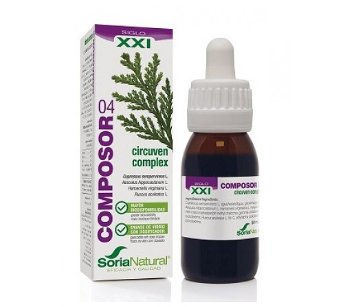 Composor 40 Circuven Complex Piernas Cansadas 50ml. SORIA NATURAL