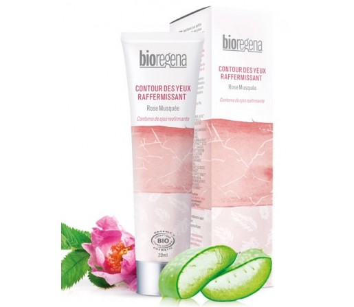 Contorno de Ojos Reafirmante Biológico con Rosa Mosqueta 20ml BIOREGENA