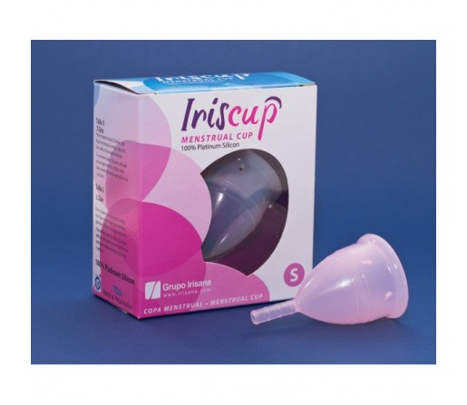 Copa menstrual Iriscup talla S. Color: Rosa IRISANA