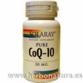 Coenzima Q10. 30mg. 30 perlas SOLARAY