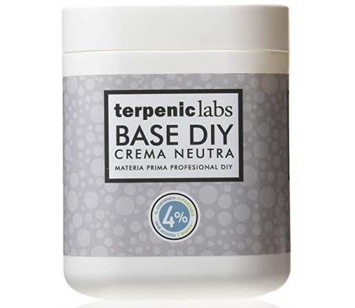 Crema Base Diy, Neutra, Sin Parabenos, alcohol ni derivados del petróleo 200ml. TERPENIC LABS