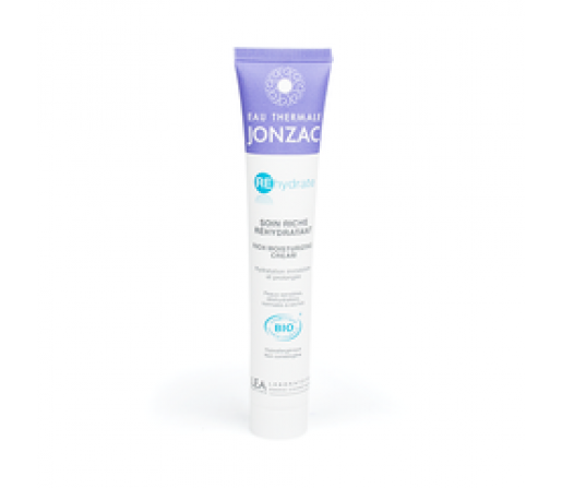 Crema Facial Rica Hidratante, Rehydrate Biológica, Pieles normales o secas 50ml. JONZAC