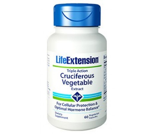 Cruciferous Vegetable, Extracto de Cruciferas Antioxidante 60 cápsulas LIFEEXTENSION