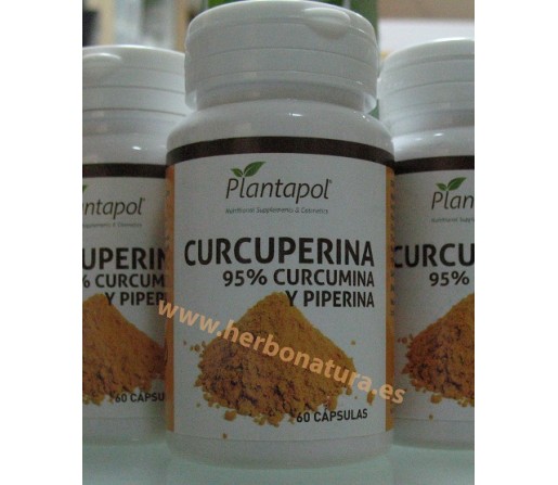 Curcuperina 95% Curcumina y Piperina 60 cápsulas PLANTAPOL