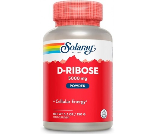 D - Ribose 5000mg. D - Ribosa 150 gr. SOLARAY
