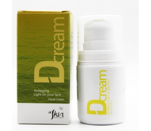 Crema Facial Dcream Ecológica de Dunaliella salina 50ml. ALSKIN