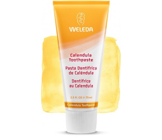 Dentífrico Pasta Dentífrica de Caléndula Sin Mentol 75ml. WELEDA