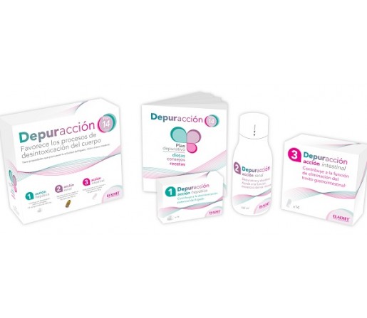 Depuracción Plan 14 dias Desintoxicsción Hepática, Renal, Intestinal ELADIET