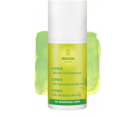 Desodorante Roll-On Citrus sin aluminio 50ml. WELEDA