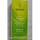 Desodorante Citrus 100ml. WELEDA en Herbonatura.es