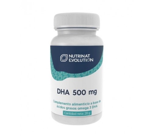 DHA 500 mg. Omega 3, 30 perlas NUTRINAT EVOLUTION