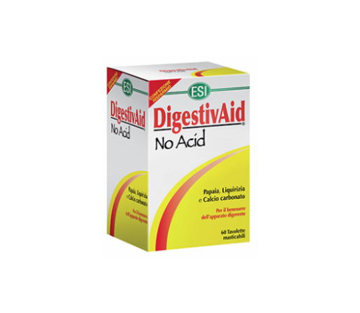 Digestivaid No Acid Acidez Estomacal 60 comprimidos ESI