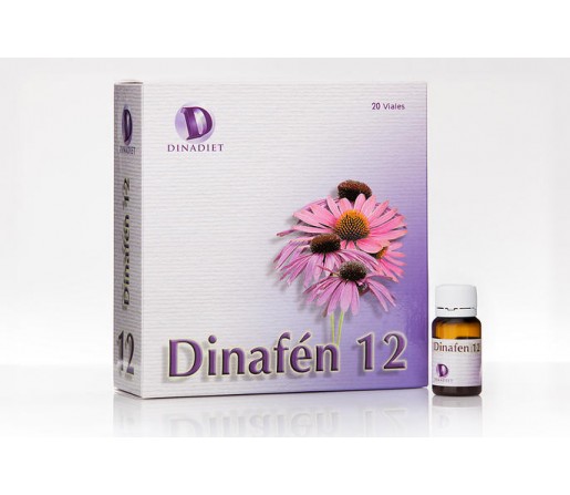 Dinafén 12 Echinacea, Propóleo, Calostro, Reishi, Shiitake, Maitake... 20 Viales DINADIET MAHEN