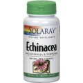 Echinacea Equinácea Angustifolia y Purpúrea 100 Cápsulas SOLARAY Raíz Pura