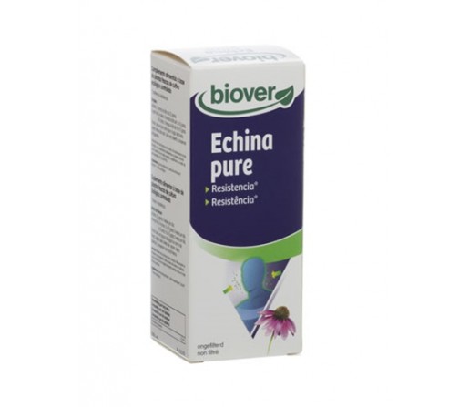 Echinapure. Biológico Extracto Equinácea Jugo y Raiz  Echinacea purpurea. 100ml. BIOVER