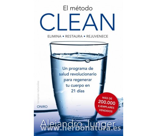 El Método Clean | Libro Alejandro Junger ONIRO | Detox Natural