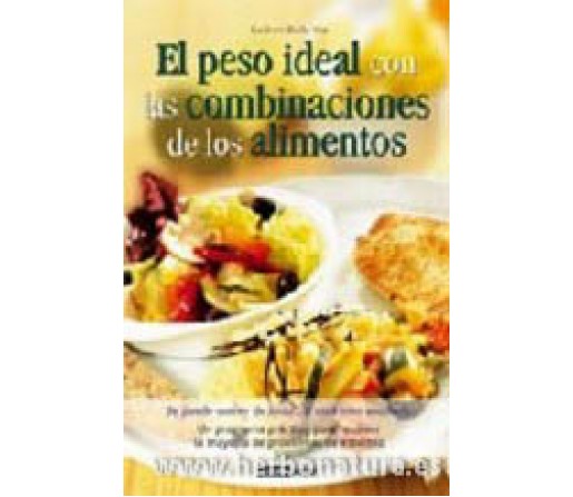 El Peso Ideal con las Combinaciones de los Alimentos Libro, Gudrun Dalla Via OCEANO AMBAR