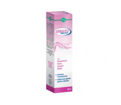 Erbaven Fresh Gel para piernas hinchadas y cansadas 100ml. ESI