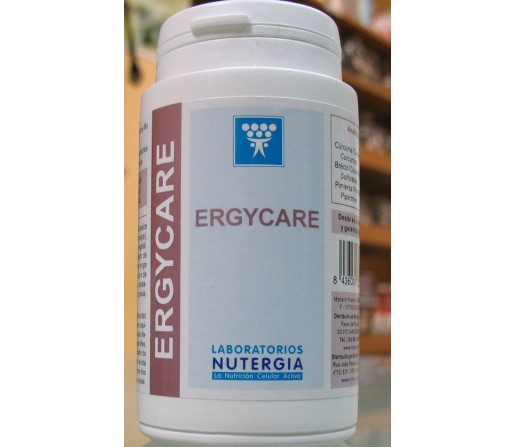 Ergycare (Cúrcuma, Brécol y Pimienta) 80 cápsulas NUTERGIA
