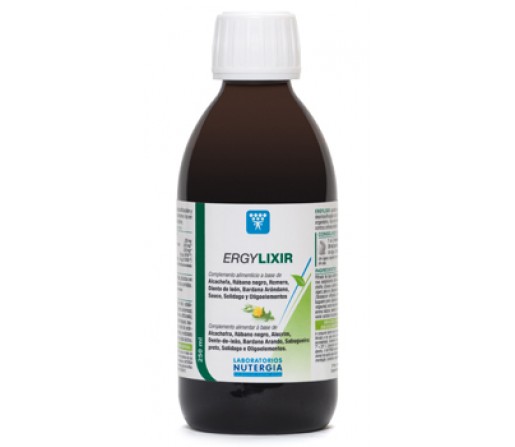 Ergylixir Depurativo Alcachofa, Rábano negro, Romero, Bardana 250ml NUTERGIA