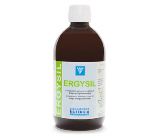 Ergysil Solución Ortiga y Oligoelementos 500ml. NUTERGIA