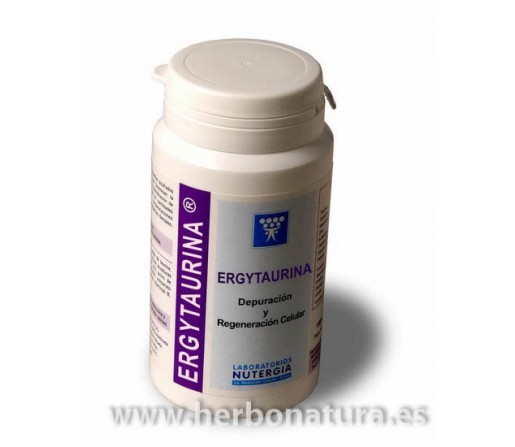 Ergytaurina Detoxificante Azufrado 100 cápsulas NUTERGIA