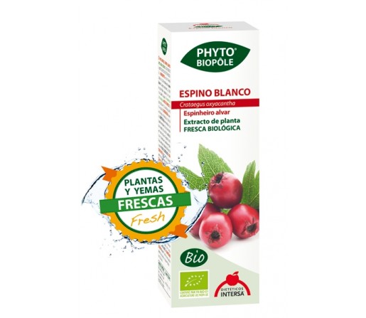 Espino Blanco Extracto Bio Planta y Yemas Frescas Phyto-biopôle 50ml. INTERSA