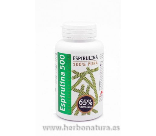 Espirulina 500 180 comprimidos INTERSA