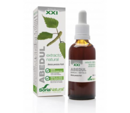 Extracto Abedul XXL Betula pendula Roth, hoja 50ml. SORIA NATURAL
