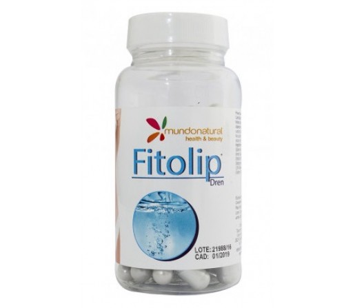 Fitolip Dren, Ulmaria, Ortosifon, Vara de oro, Abedul... 60 cápsulas MUNDONATURAL