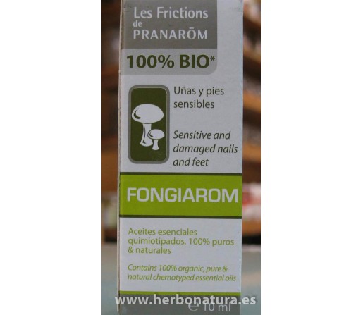 Fongiarom (Uñas y pies sensibles) Hongos Biológico 10ml. PRANAROM