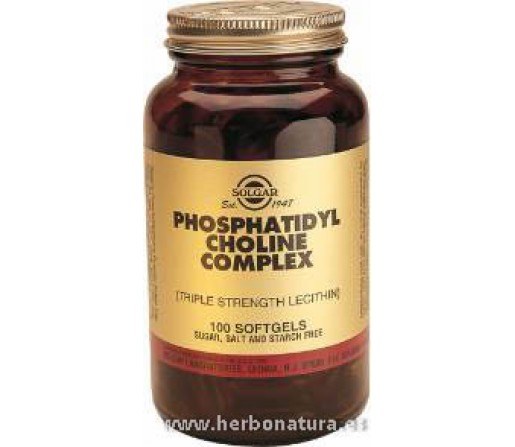 Fosfatidil Colina 420 mg 100 Cápsulas blandas SOLGAR