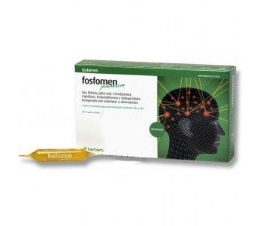 Fosfomen Premium Memoria 20 ampollas HERBORA