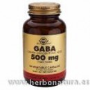 GABA 500 mg Ácido gamma aminobutírico 50 Cápsulas vegetales SOLGAR en Herbonatura.es