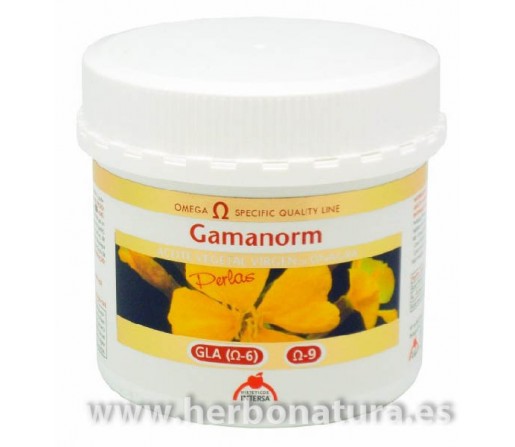 Gamanorm Aceite de Onagra de 1ª presión en frío 400 perlas INTERSA