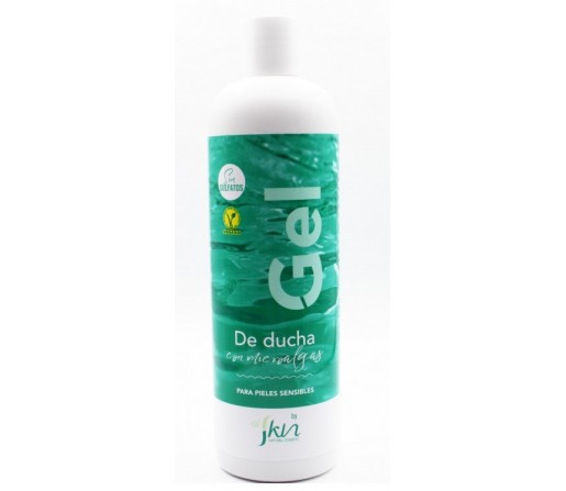 Gel de Ducha corporal Ecológico con Alga Dunaliella salina 500ml. ALSKIN